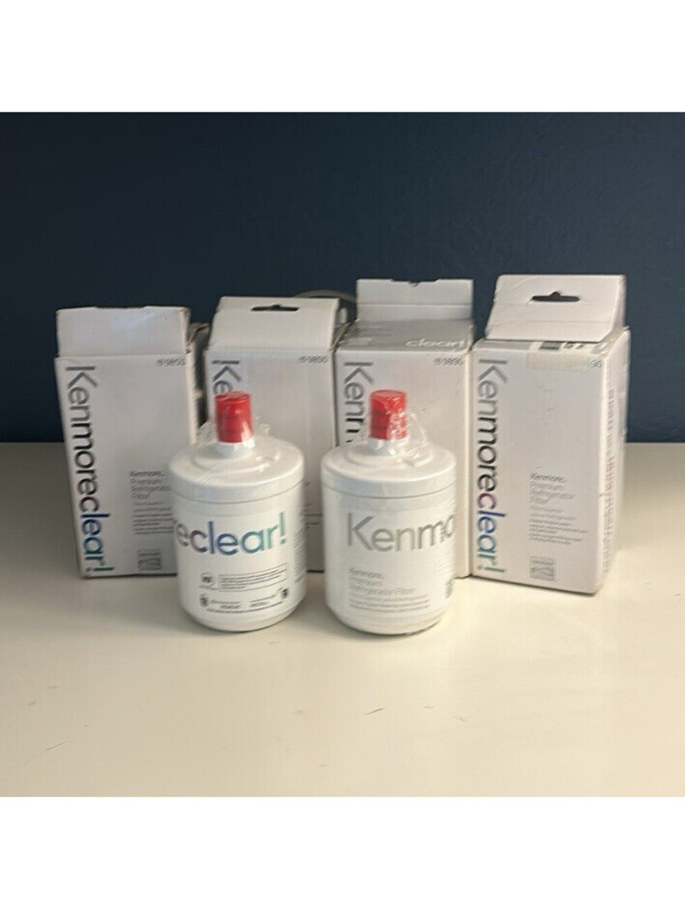 Genuine KenmoreClear 46-9890 Refrigerator Water Filter GEN11042FR-08 Sealed